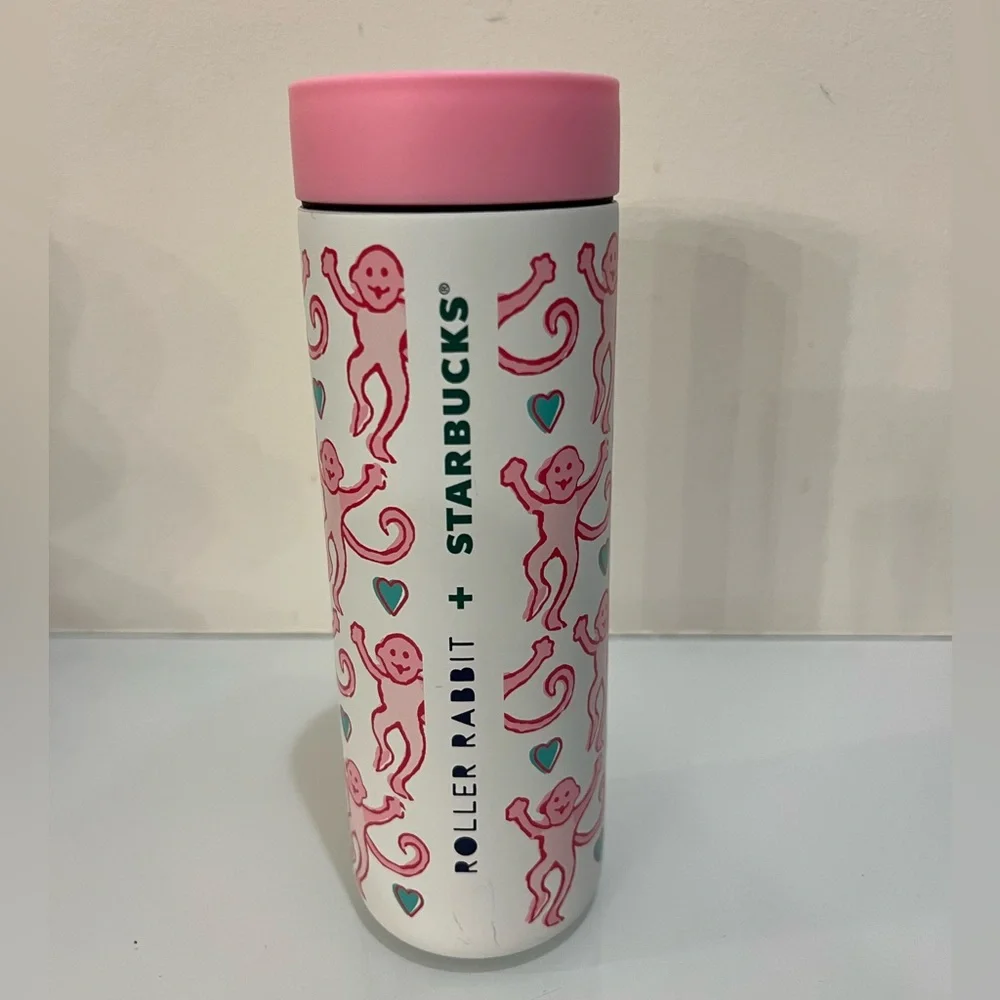 Starbucks X Roller Rabbit Lovely Monkey
Stainless Steel Tumbler - Picture 2 of 5